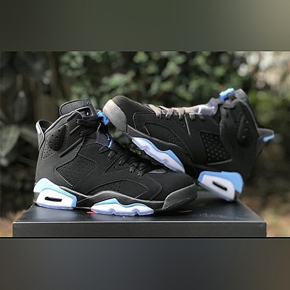 Jordan Shoes Aj6 Unc Black Poshmark